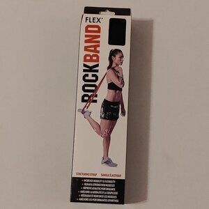 Rocktape Rockband Flex Resistance Band Stretching Strap MEDIUM 18-22lb - NEW